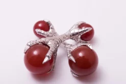 Eagle Claw Carnelian Cufflinks
