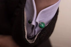 Eagle Claw Malachite Cufflinks