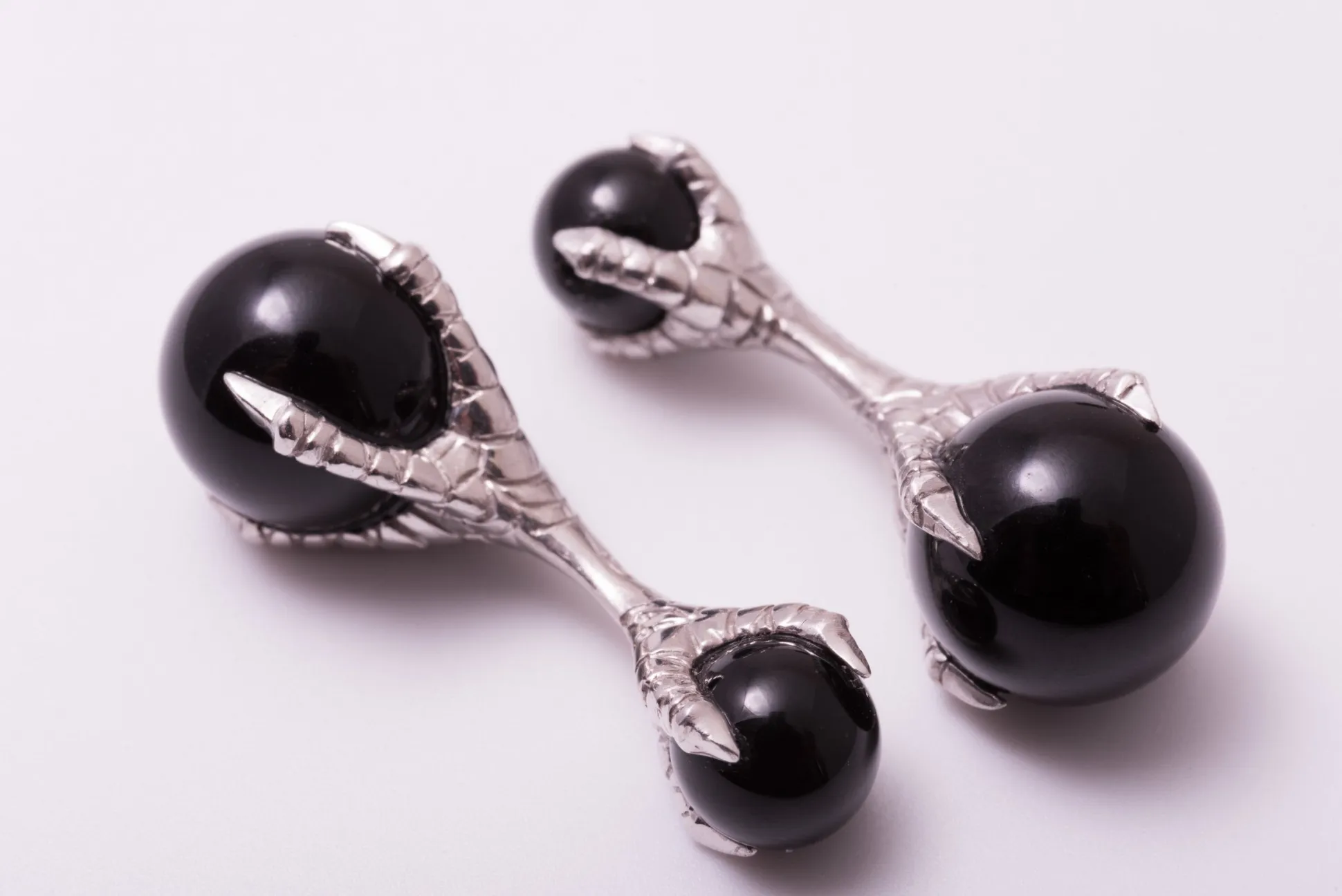 Eagle Claw Onyx Cufflinks