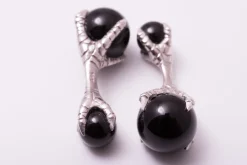 Eagle Claw Onyx Cufflinks