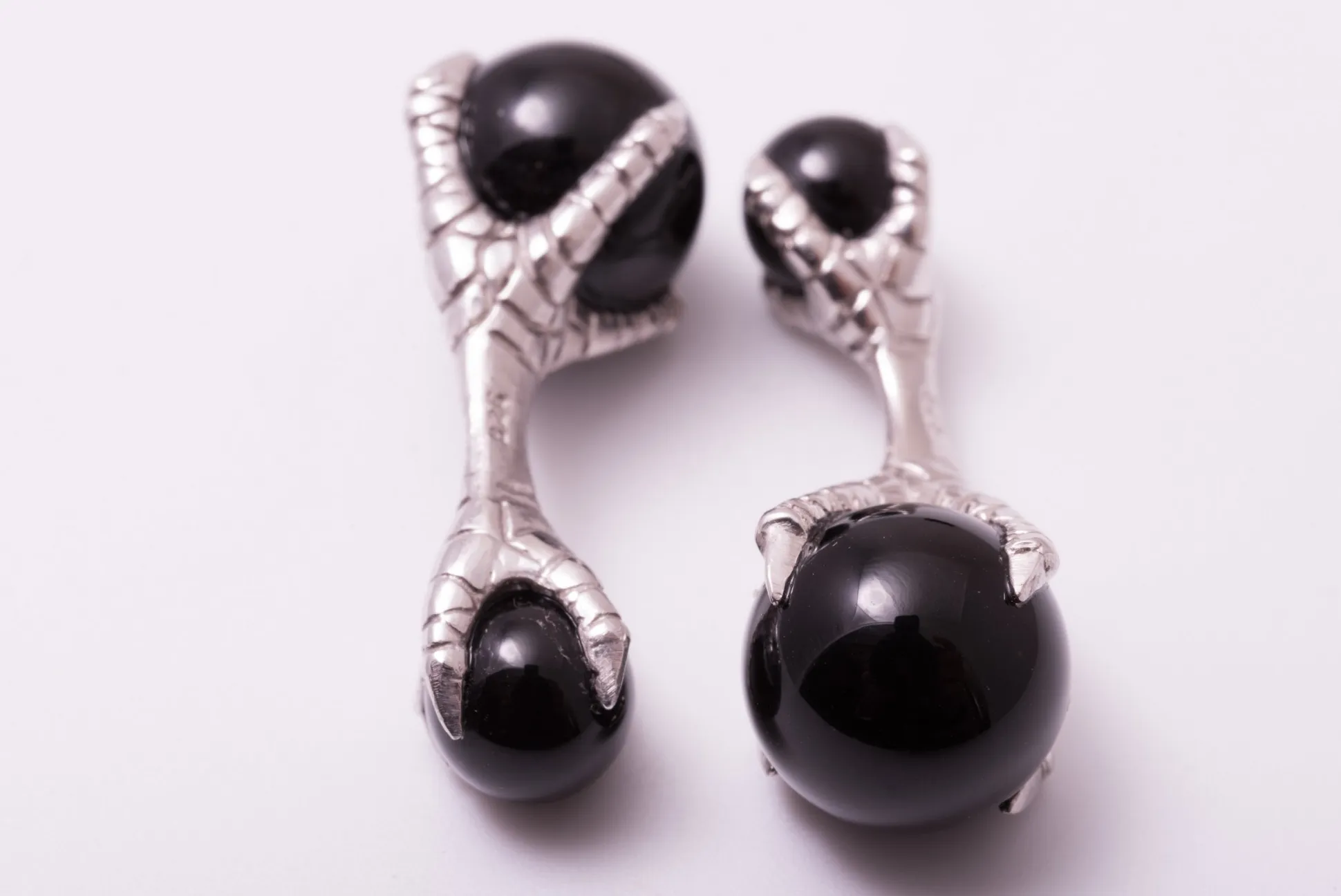 Eagle Claw Onyx Cufflinks