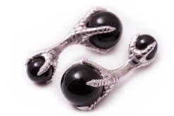 Eagle Claw Onyx Cufflinks