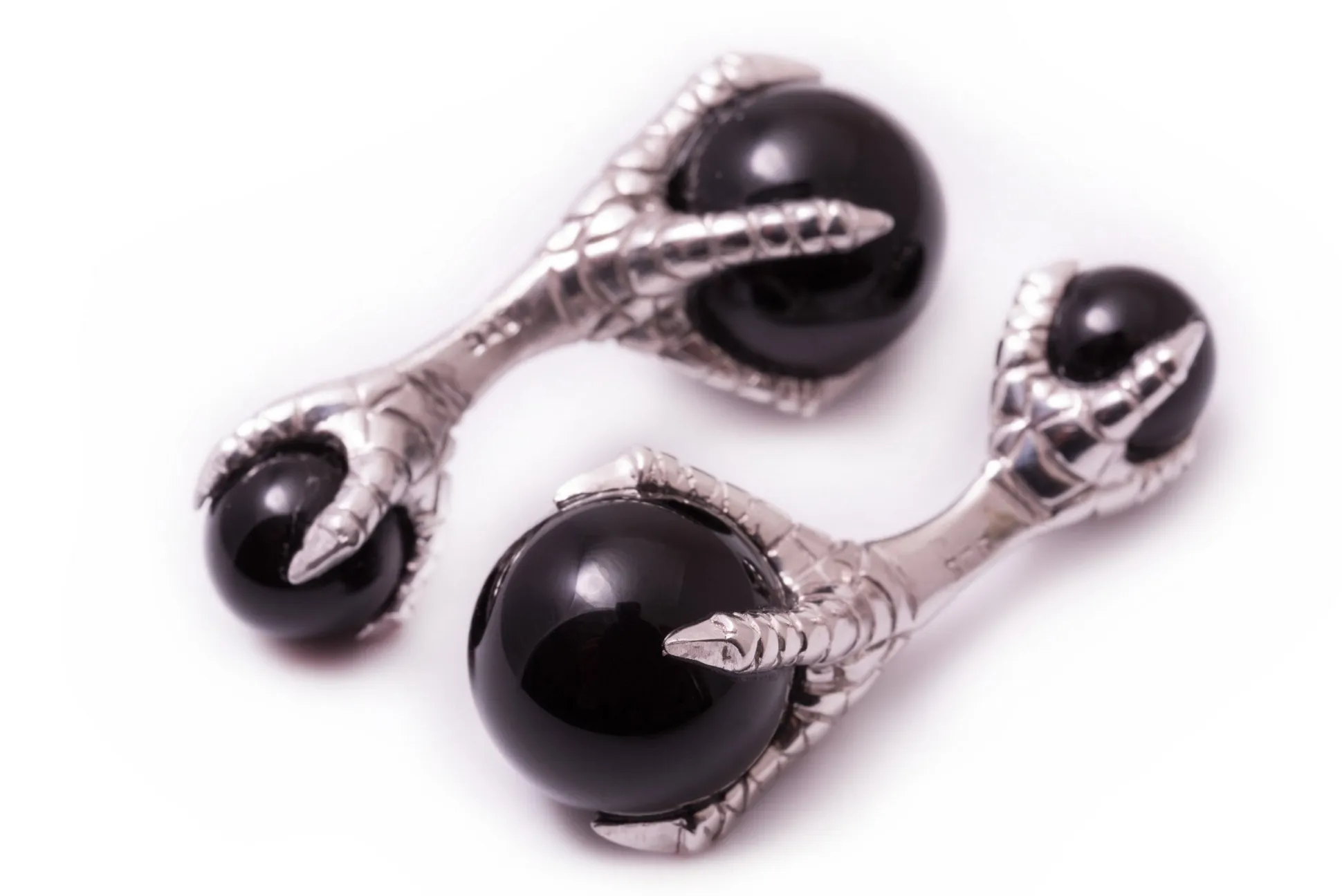 Eagle Claw Onyx Cufflinks
