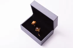 Eagle Claw Tiger's Eye Cufflinks