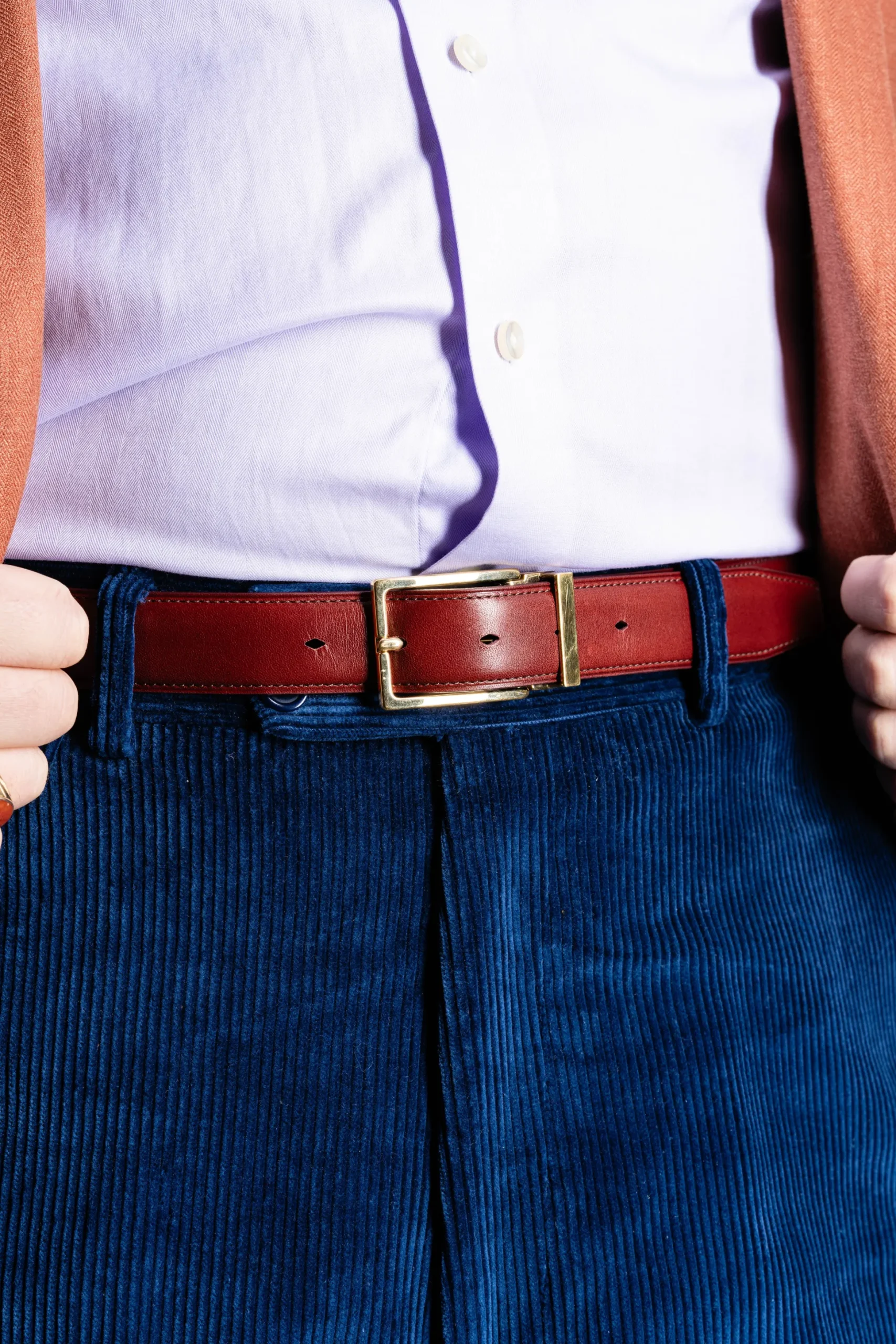 Edward Silver Belt Buckle