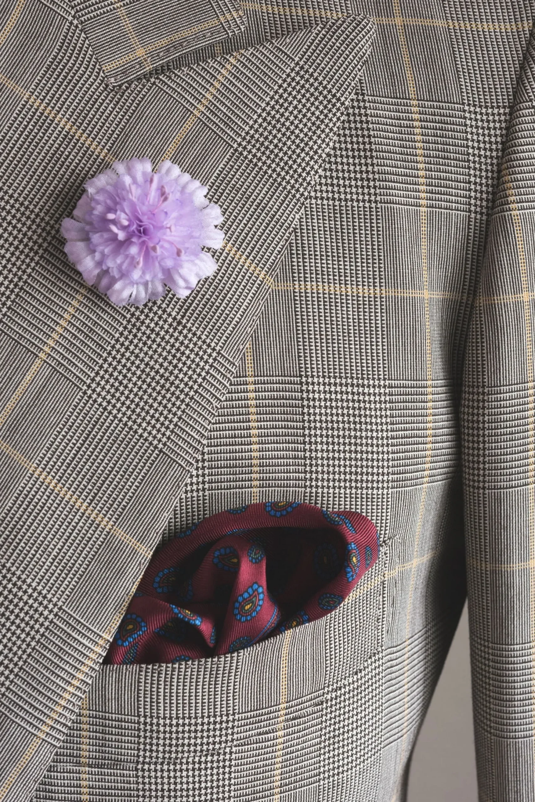 Field Scabious Boutonnière Flower