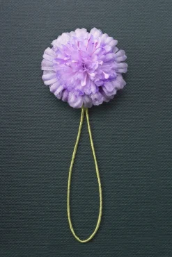 Field Scabious Boutonnière Flower