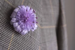 Field Scabious Boutonnière Flower