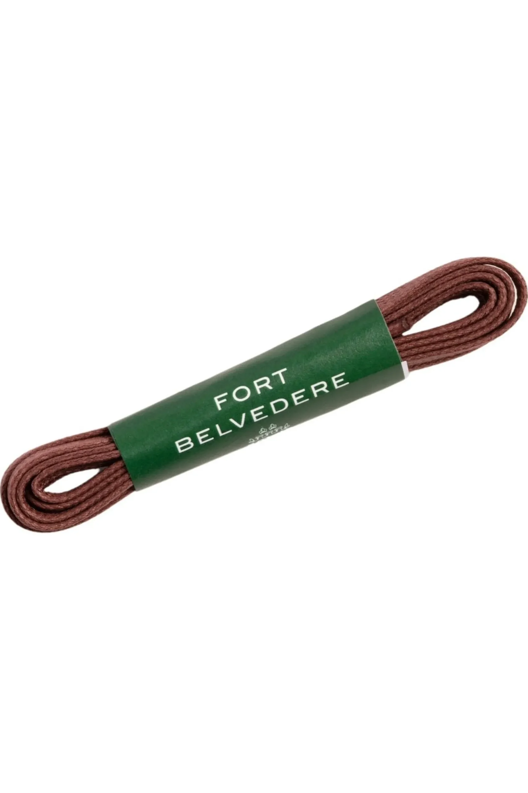 Flat Bordeaux Waxed Cotton Shoelaces