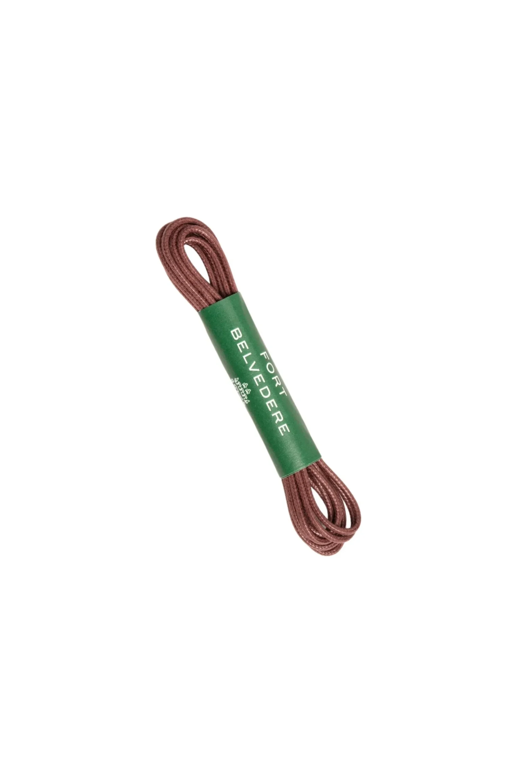 Flat Bordeaux Waxed Cotton Shoelaces