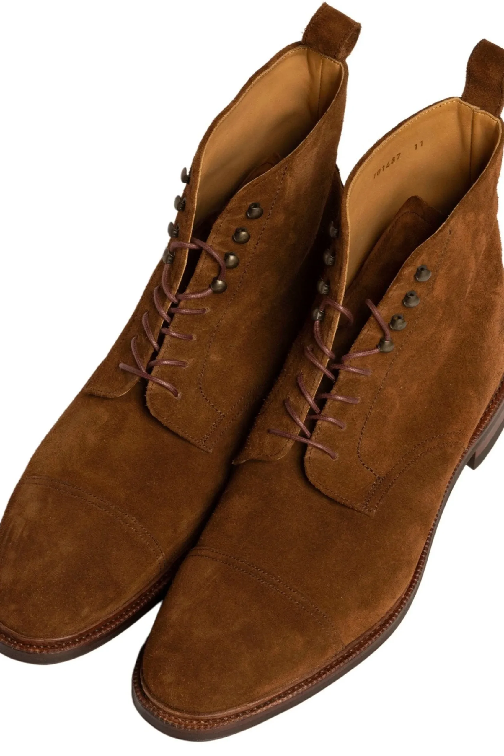 Flat Bordeaux Waxed Cotton Shoelaces