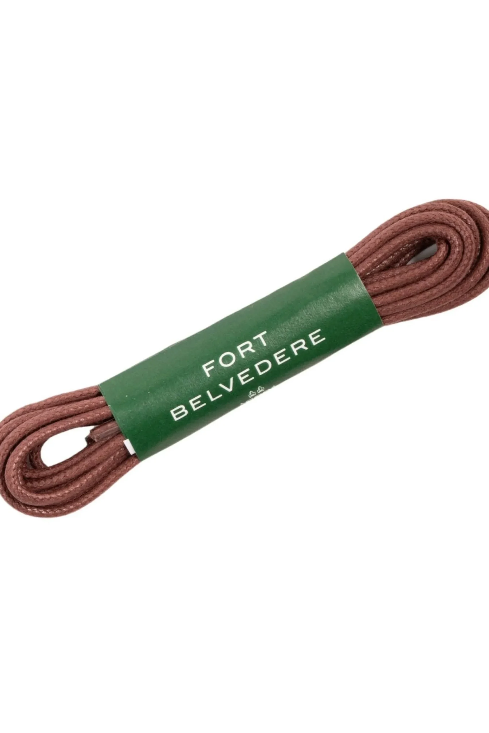 Flat Bordeaux Waxed Cotton Shoelaces