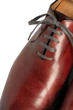 Flat Charcoal Waxed Cotton Shoelaces