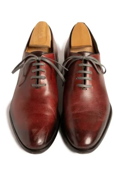 Flat Charcoal Waxed Cotton Shoelaces