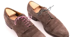 Flat Dark Green Waxed Cotton Shoelaces