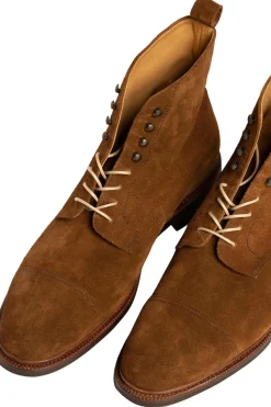 Flat Intense Beige Waxed Cotton Shoelaces