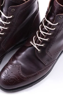 Flat Off White Waxed Cotton Shoelaces