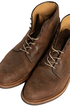 Flat Sand Waxed Cotton Shoelaces