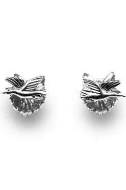 Fox & Goose Blackened Sterling Silver Cufflinks