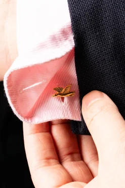 Fox & Goose Yellow Gold Vermeil Cufflinks