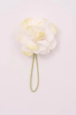 Gardenia Cream Boutonnière Flower