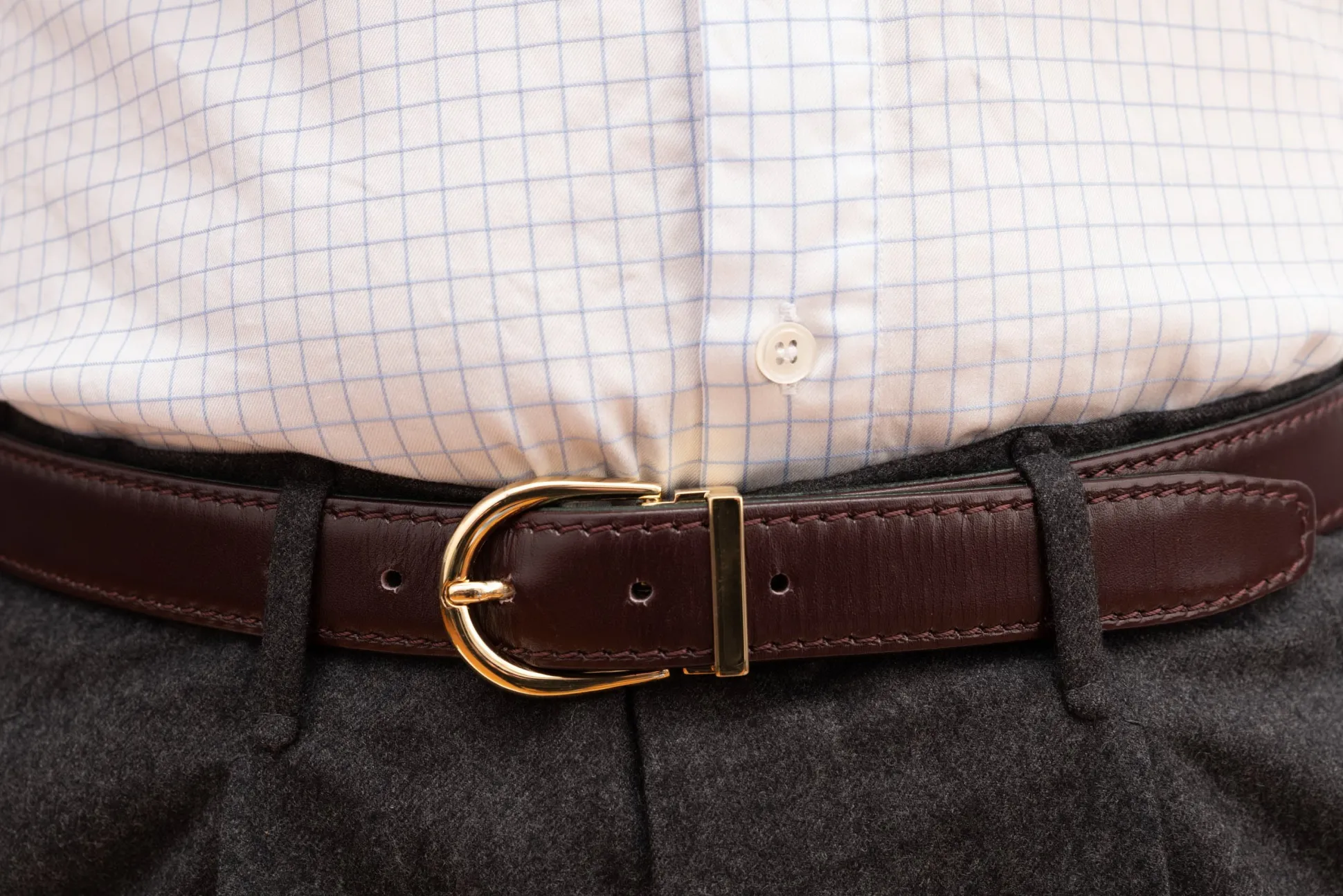 George Gold Belt Buckle