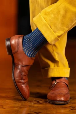Goldenrod Yellow Stancliffe Corduroy Trousers