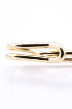 Gold Safety Collar Pin