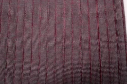 Gray & Red Shadow Stripe Lightweight Cotton Socks