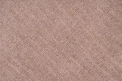 Gray X-Stitch Edge Soft Brown Flannel Pocket Square