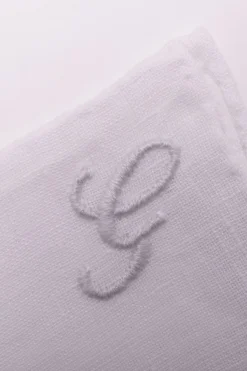 Hand-Embroidered Initial
