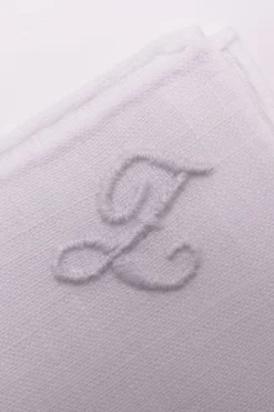 Hand-Embroidered Initial 