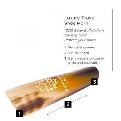 4.5" Handmade Travel Shoe Horn