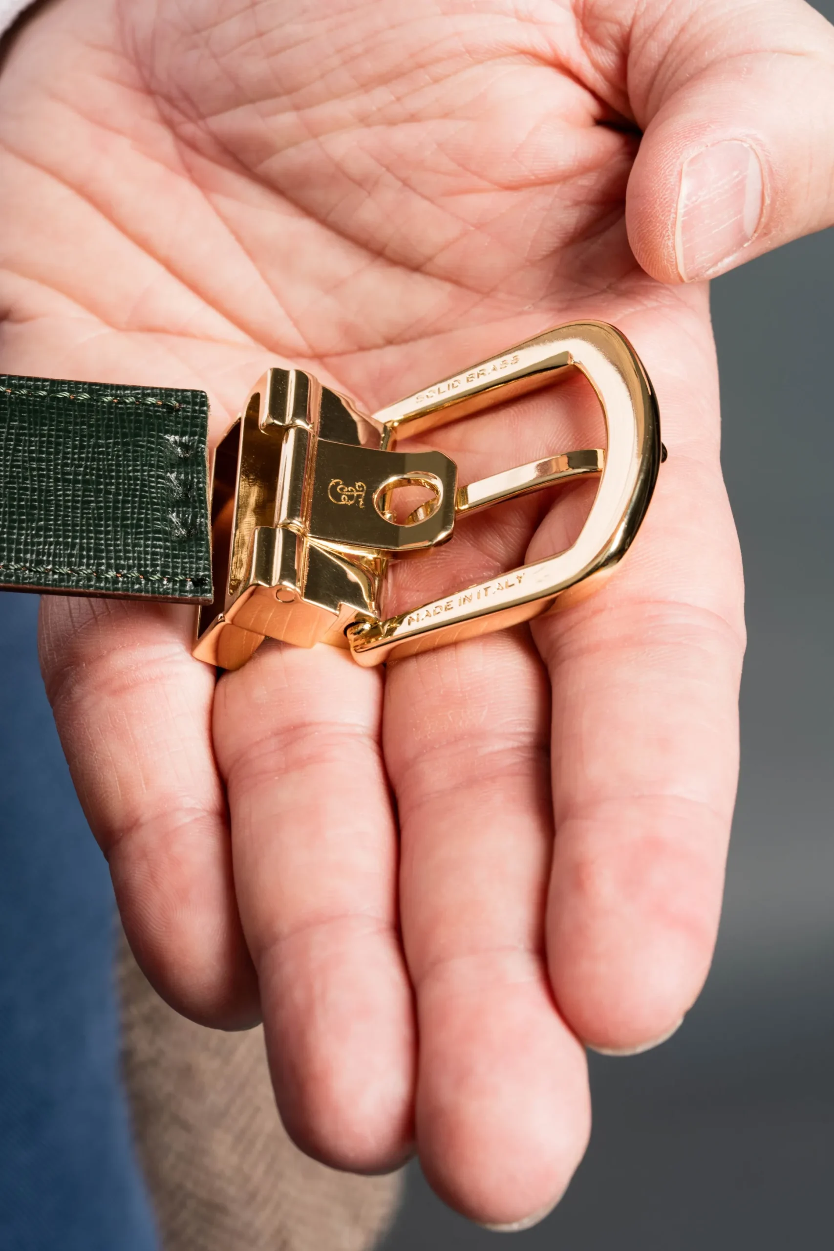 Hector Gold Belt Buckle