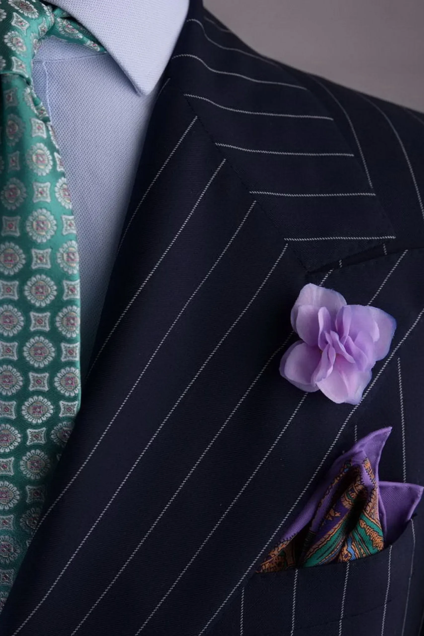 Hydrangea Silk Boutonnière Flower