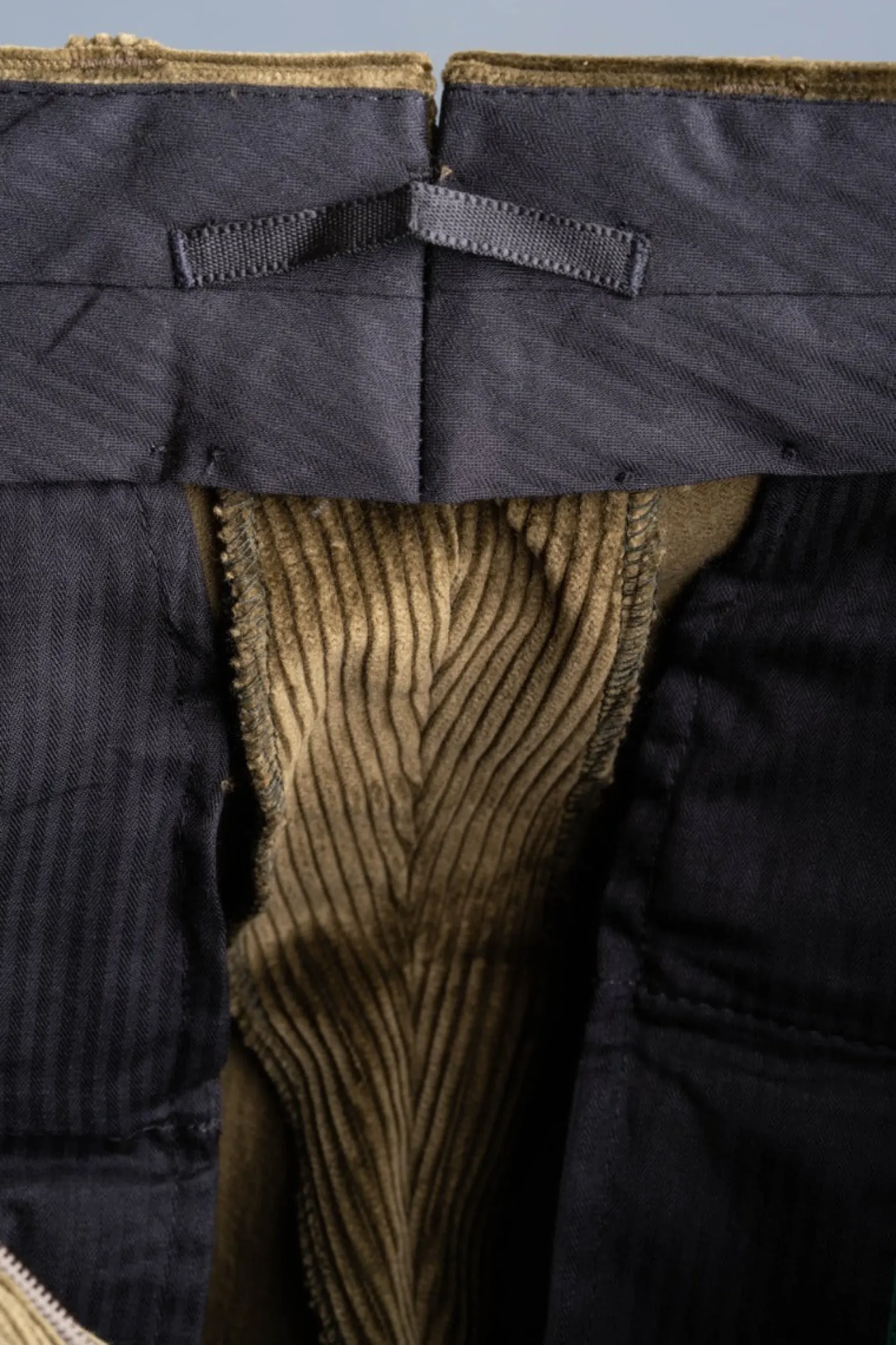 Khaki Drab Stancliffe Corduroy Trousers