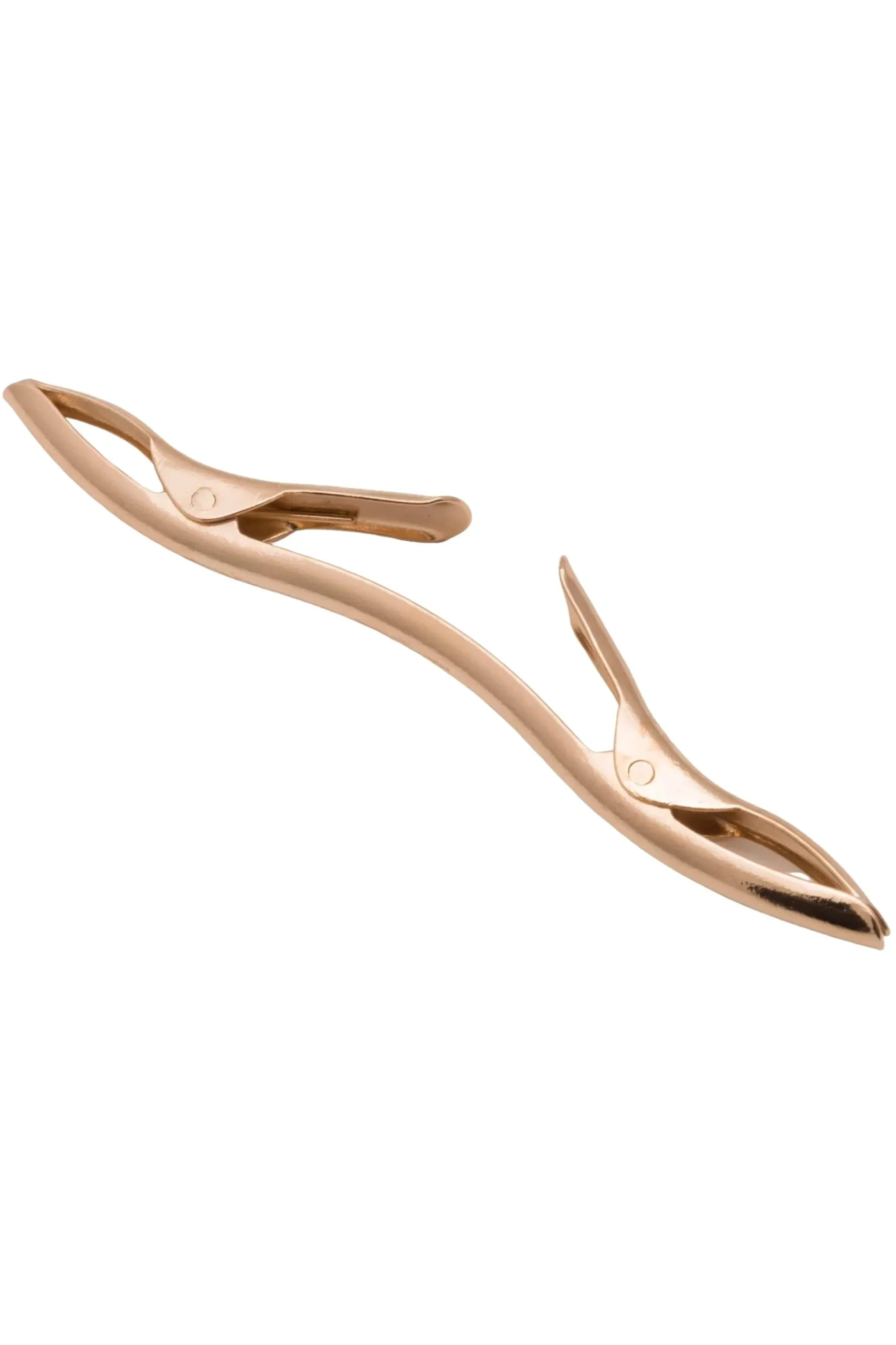 Large Gold 70mm Collar Clip for Modern Medium Spread Collars