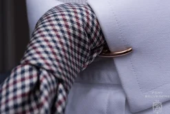 Large Rose Gold 70mm Collar Clip for Modern Medium Spread Collars