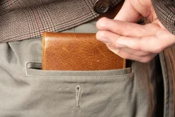 Le Grand 10 Card Saddle Brown Dumont Leather Wallet