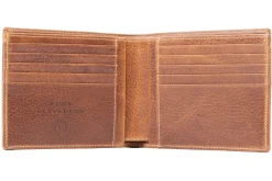 Le Grand 10 Card Saddle Brown Dumont Leather Wallet