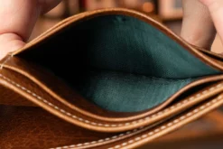 Le Grand 10 Card Saddle Brown Dumont Leather Wallet