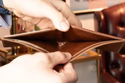 Le Grand 10 Card Saddle Brown Montecristo Leather Wallet