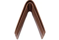 Le Grand 10 Card Saddle Brown Montecristo Leather Wallet