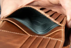 Le Grand 10 Card Saddle Brown Montecristo Leather Wallet