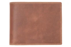 Le Grand 10 Card Saddle Brown Montecristo Leather Wallet