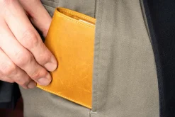 Le Grand 10 Card Vintage Gold Full-Grain Leather Wallet
