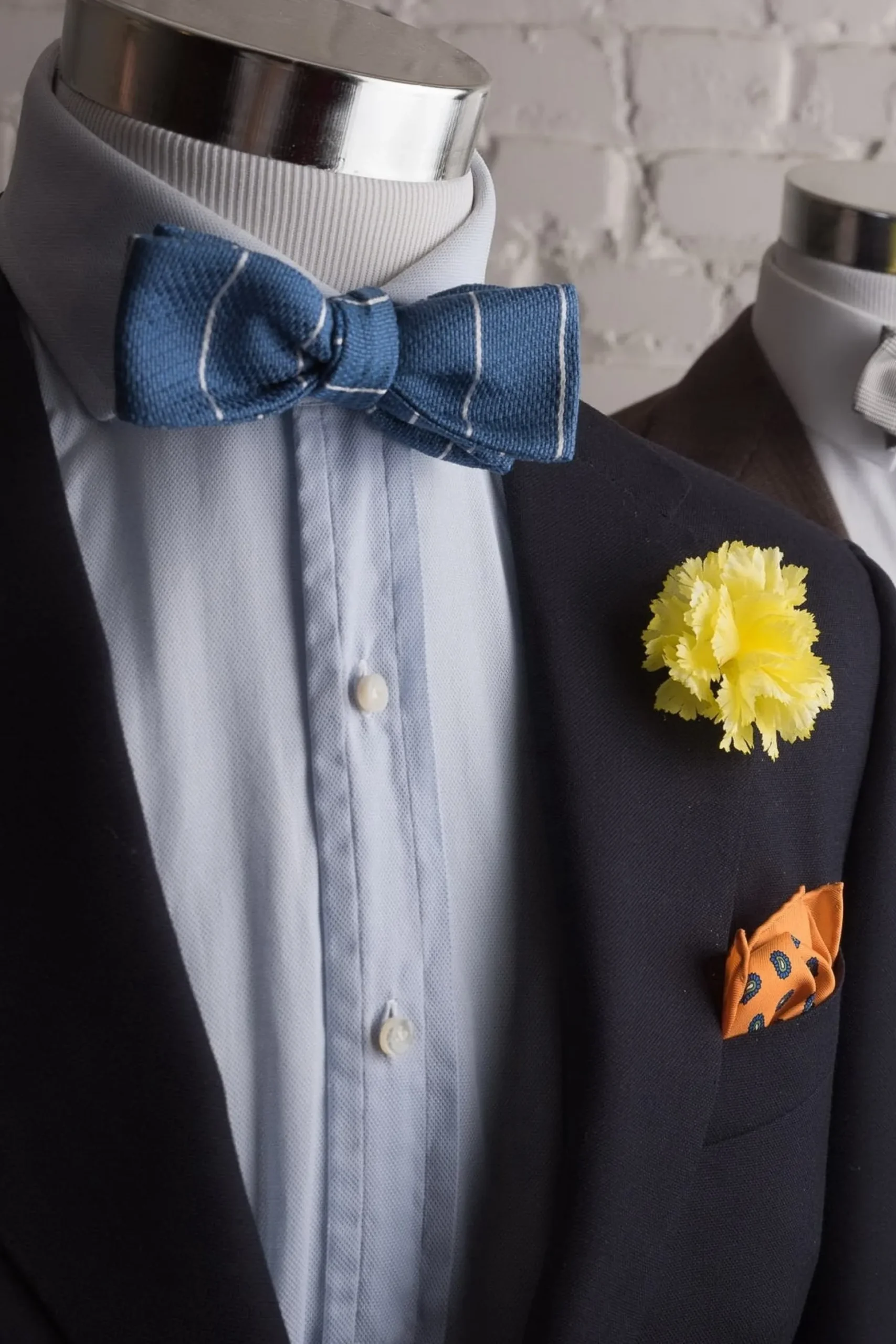 Life-Sized Bright Yellow Carnation Boutonnière Flower