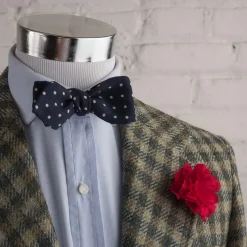Life-Sized Dark Red Carnation Boutonnière Flower