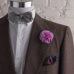 Life-Sized Pink Carnation Boutonnière Flower