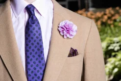 Life-Size Pale Pink Carnation Boutonnière Flower